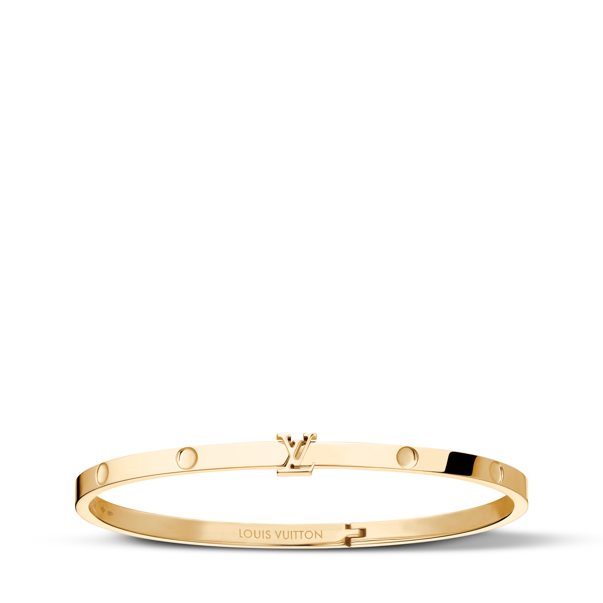 ルイビトン バングル Empreinte Small Bangle, Yellow Gold - Jewelry - Categories | LOUIS